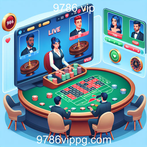 'Ao Vivo': A nova experiência em jogos no 9786 vip